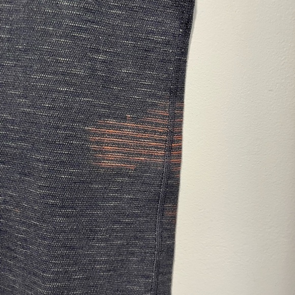 Lululemon Groove Pants Black Heathered Flare Leggings Size 6 - Picture 4 of 12